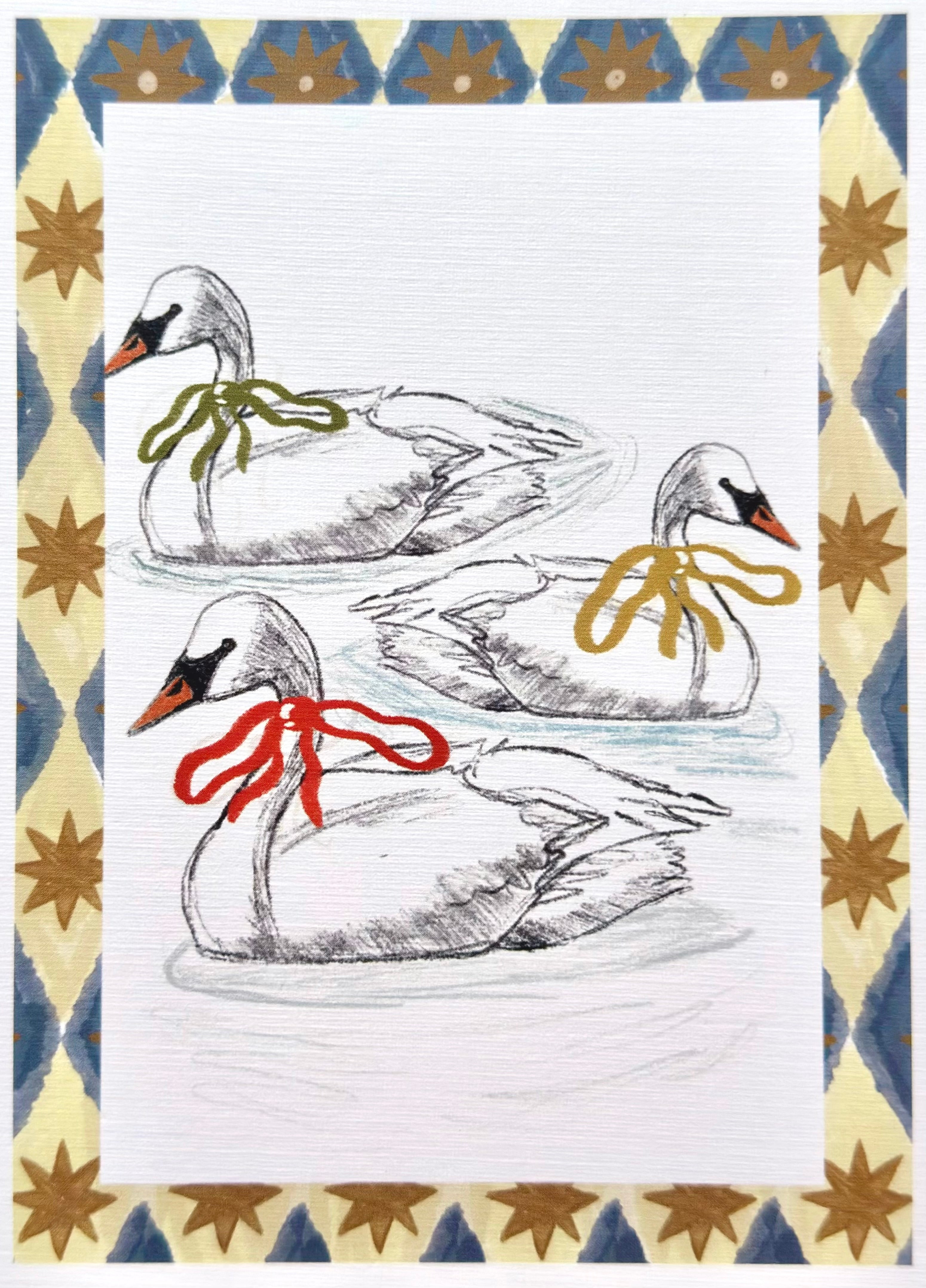 ‘Swan Lake’ Art Print-zoom-2