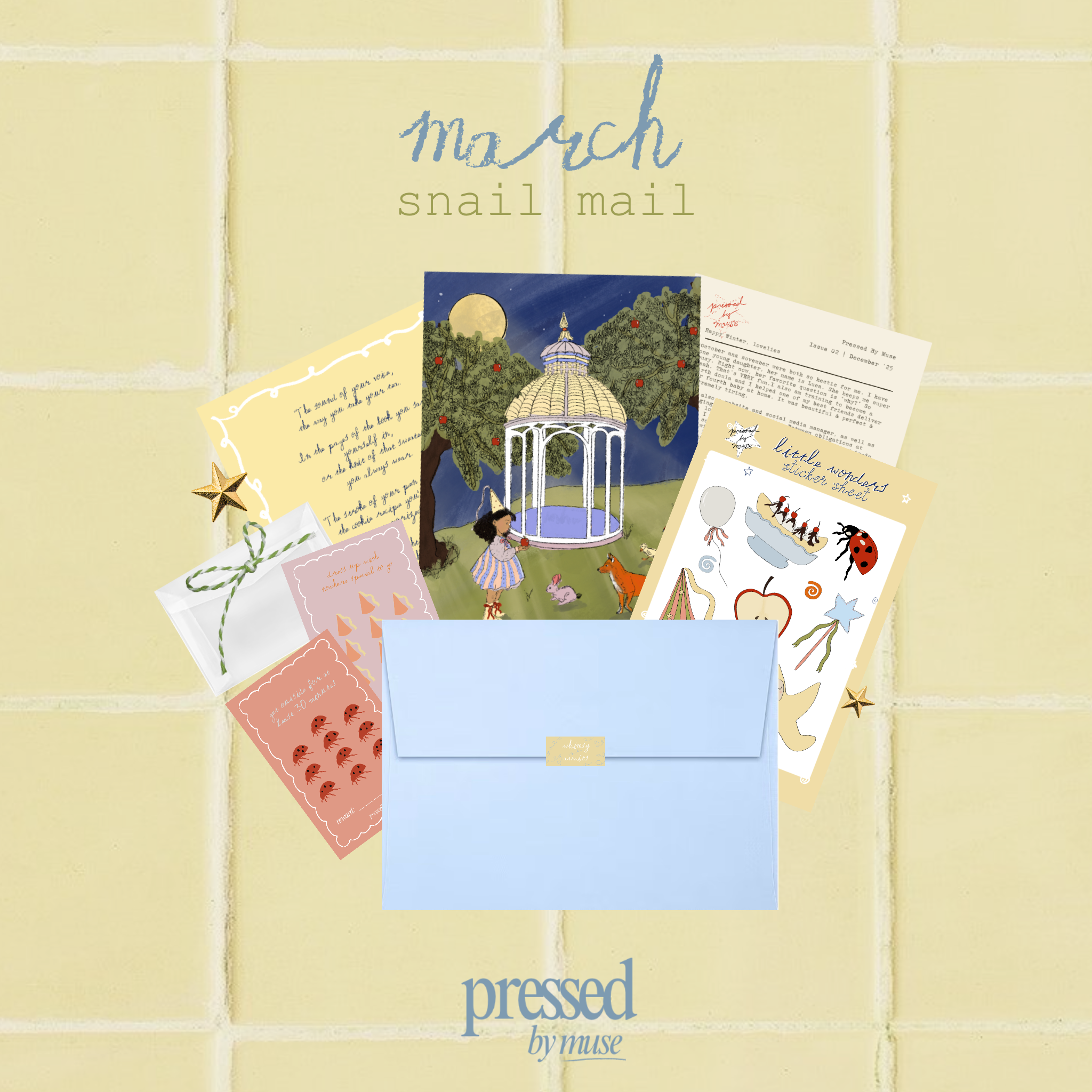 Muse Club | monthly snail mail club