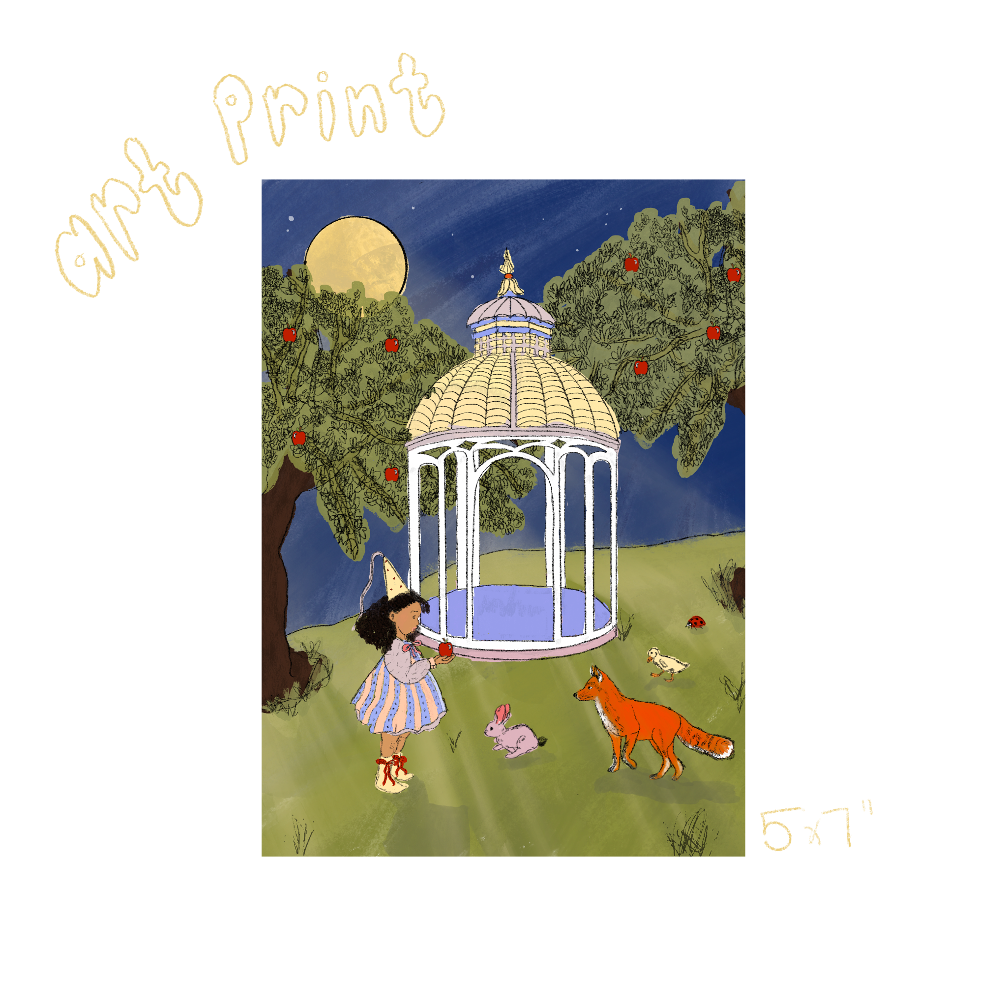 ‘Whimsy Forest’ Art Print