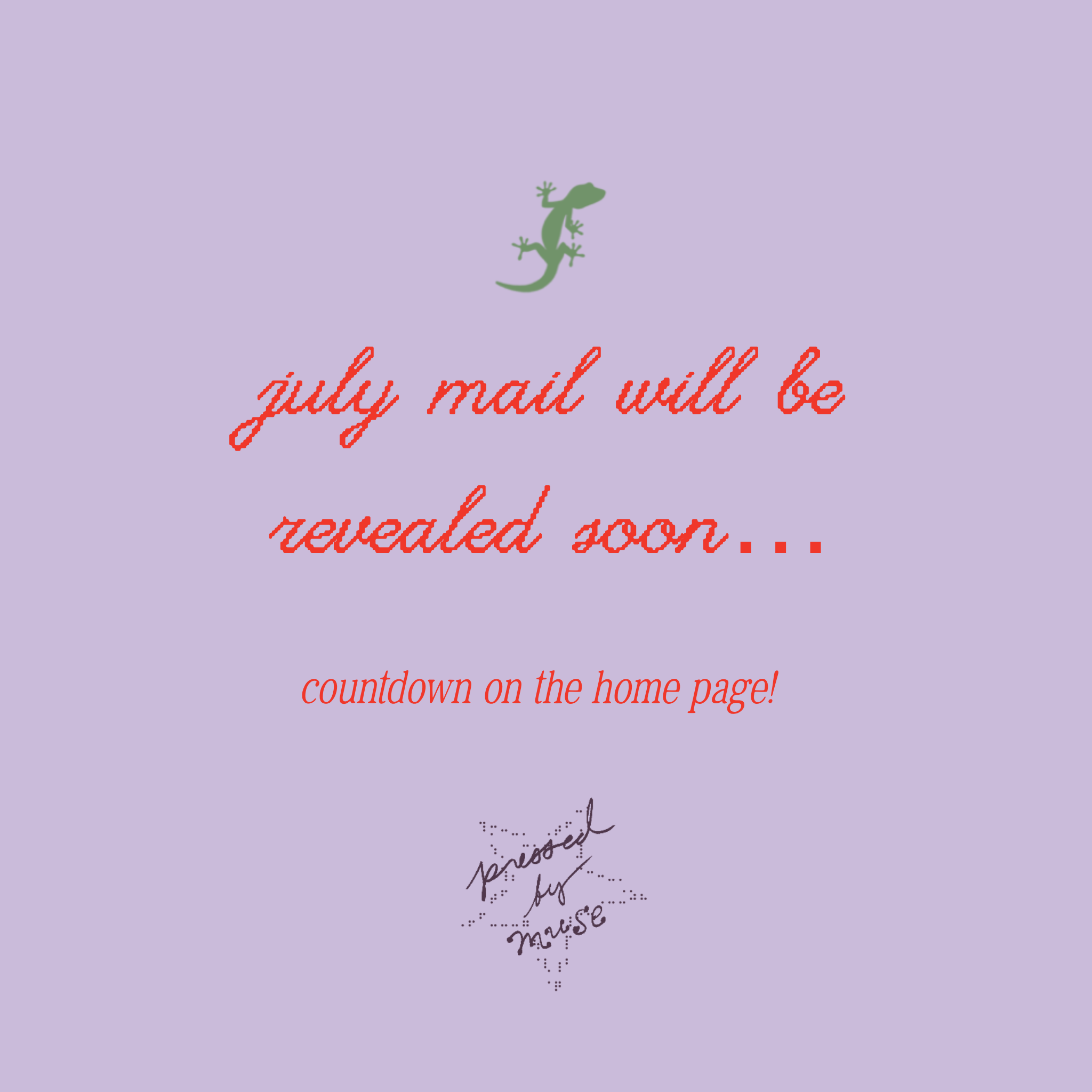 Monthly Muse Club 💌